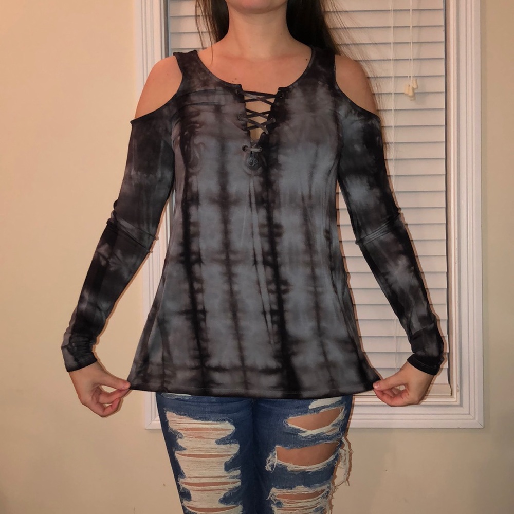American Eagle Tie Dye Long Sleeve